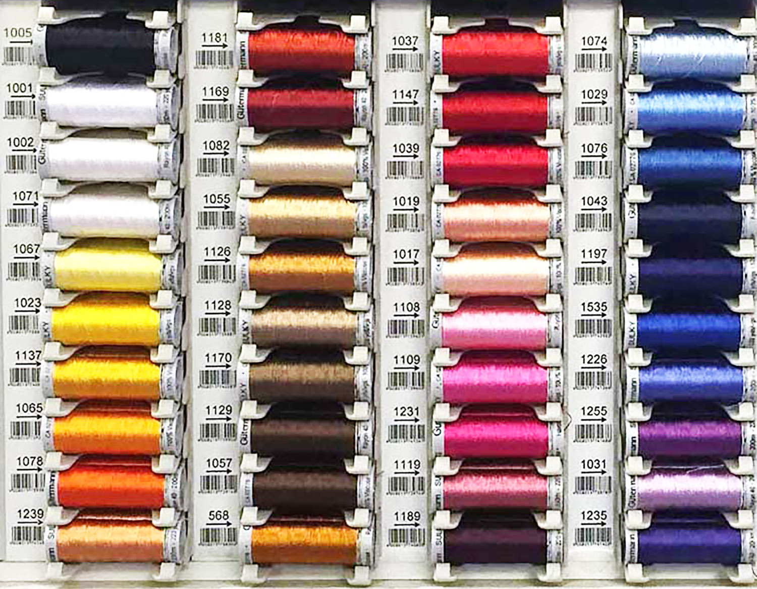 textile-color-chart-of-silk-linen-satin-ribbon-hemp-cotton-from-thailand