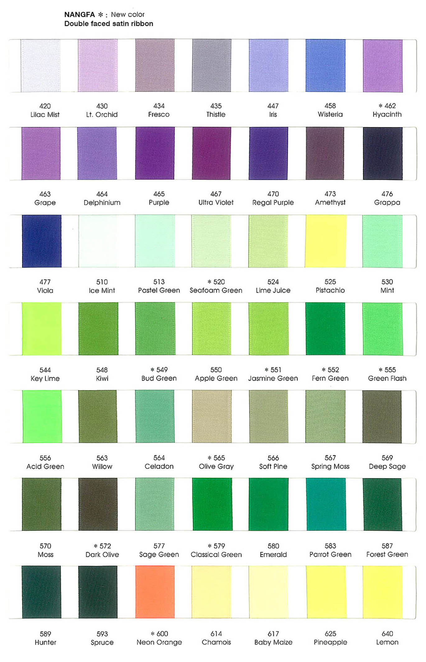 Comfort Colors Color Chart 2017