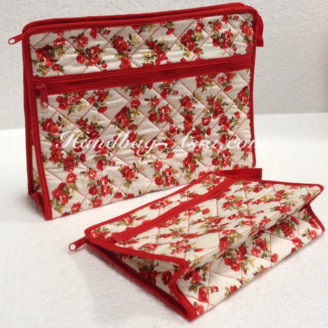 Quilted Cotton Cosmetic Bag Wholesale Set - www.waldenwongart.com | Luxury Invitations, Hand-Made ...
