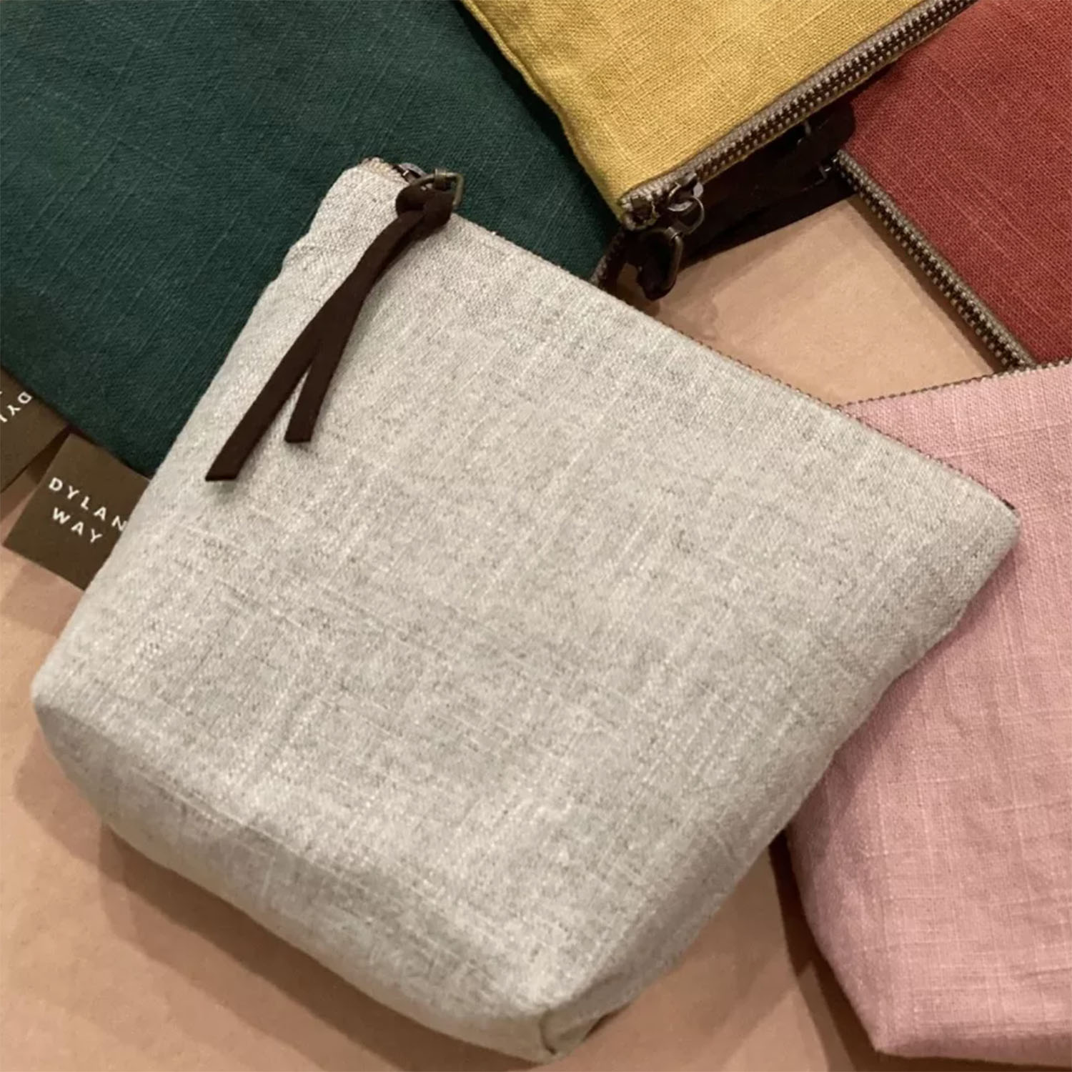 Wholesale Linen Cloth Cosmetic Bags