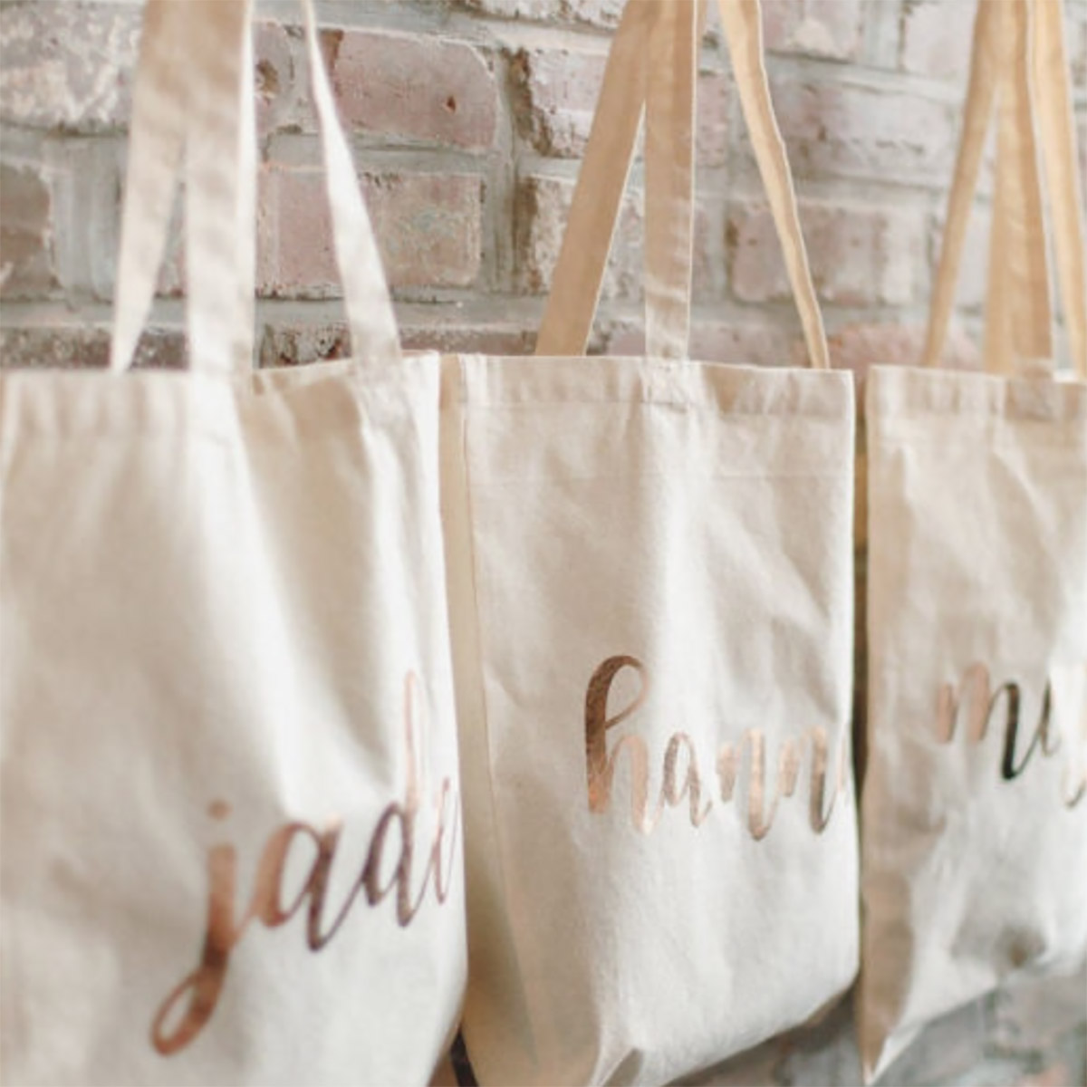 Personalized Bags, Patterned Canvas Bags