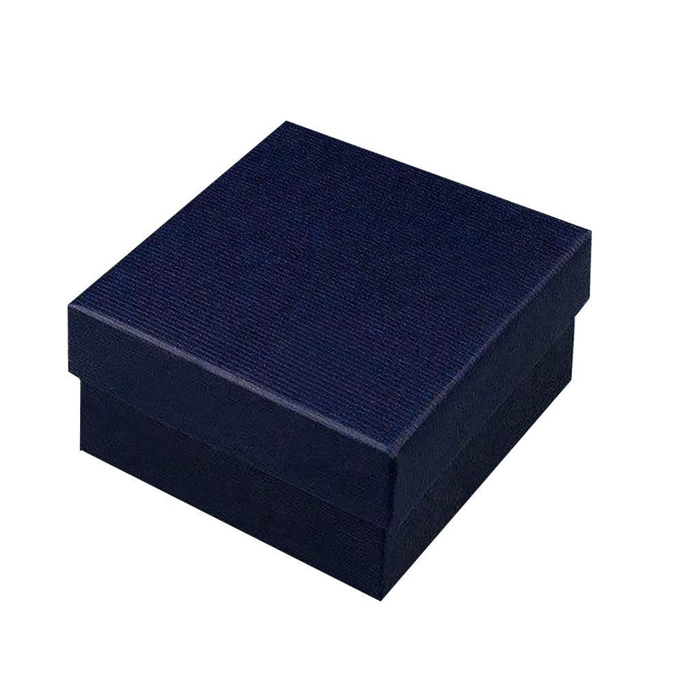 Plain Ivory Linen Cardstock Paper Box