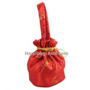 Chinese silk bag