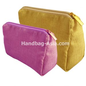 Thai silk cosmetic bags