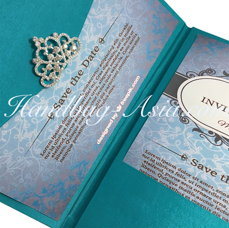 Wedding Three Fold Invitation - Handbag-Asia.com | Luxury ...