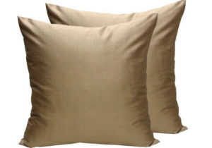 Asian silk cushion cover