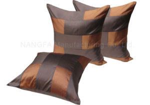Modern designer Thai silk cushion cover