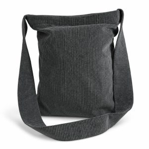 Custom Corduroy Crossbody Bag with Cotton Lining