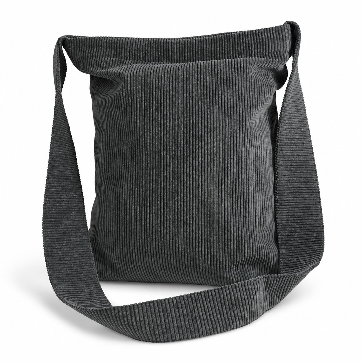 Custom Corduroy Crossbody Bag with Cotton Lining