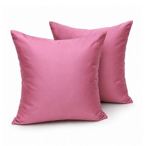 Dusty Rose Pink Silk Cushion Cover