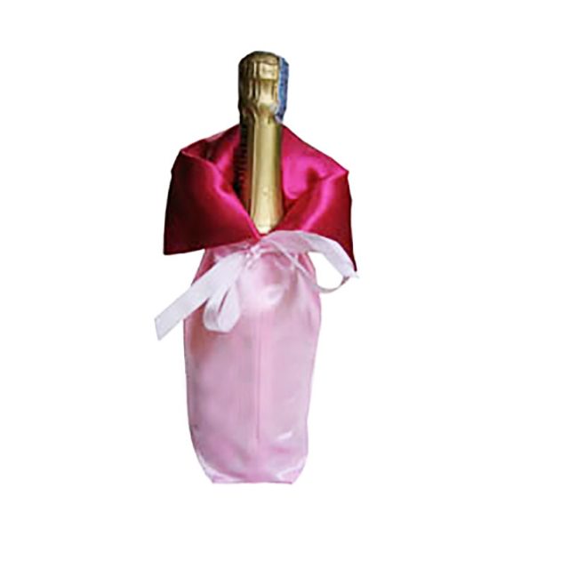 satin wine bottle bags