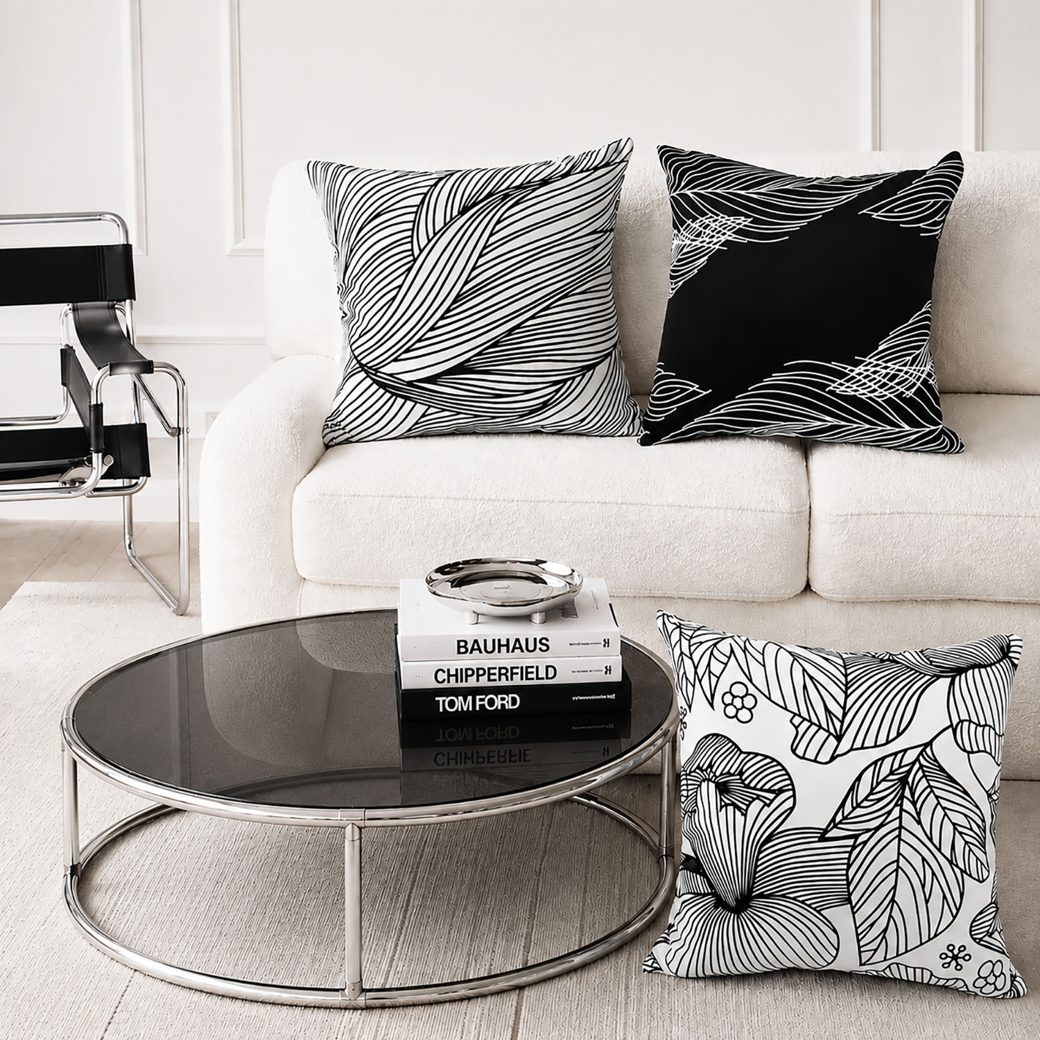 Bauhaus style decor cushion
