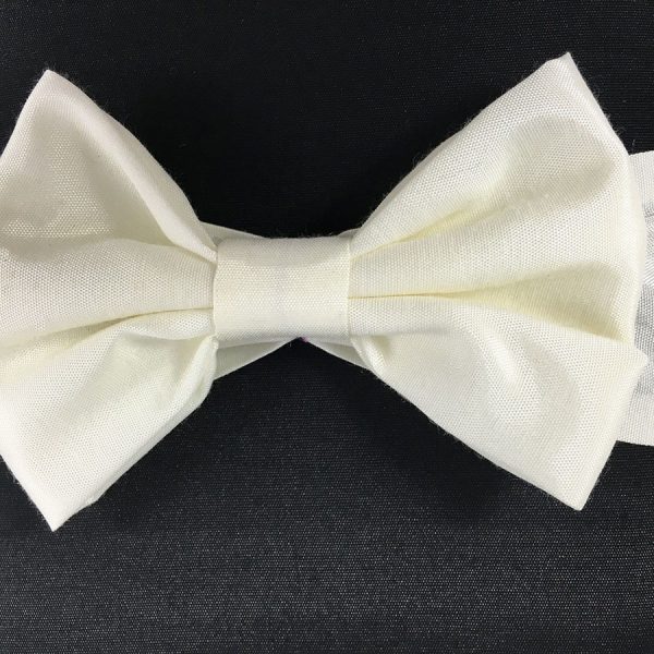 Black Invitation Box With Ivory Man Tie Bow - Image 3