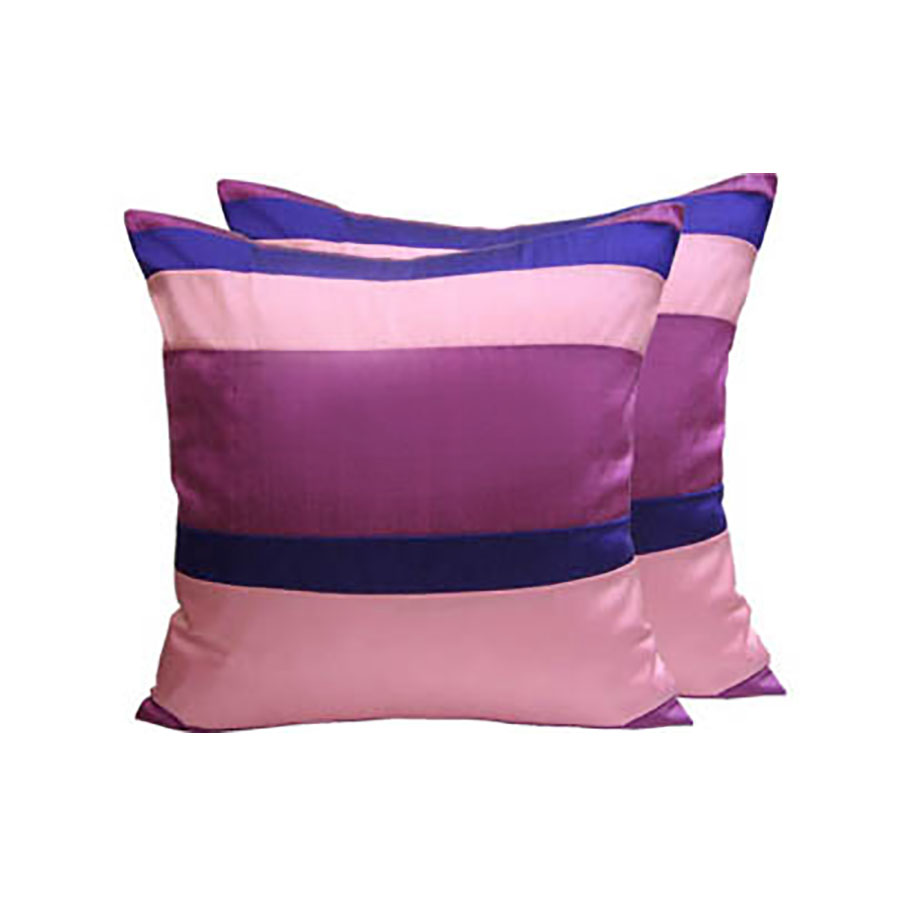 *Freedom Tree's*  Quality Thai Silk Ripple Cushion Covers 16 Beautiful Colours 