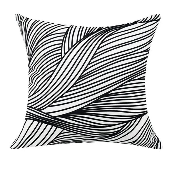 Modern art print cushion
