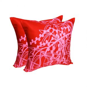 Modern printed art silk cushions