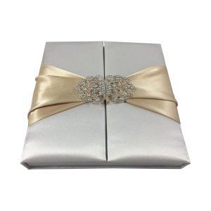 Luxury wedding invitation box