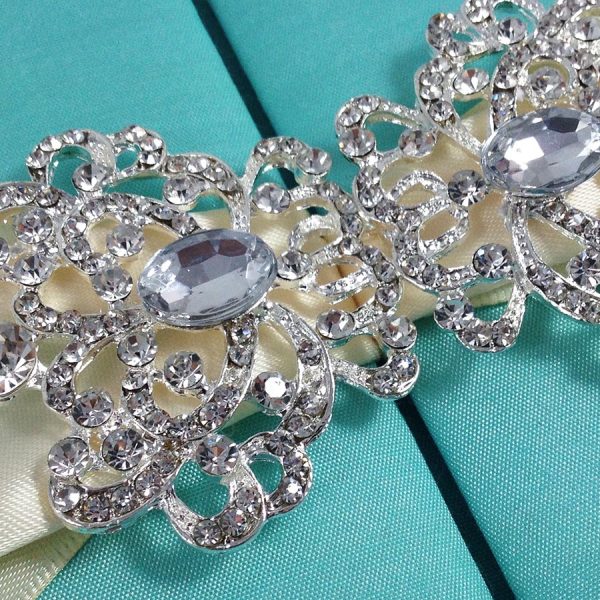 Large rhinestone clasp