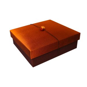 Premium gift Thai silk box