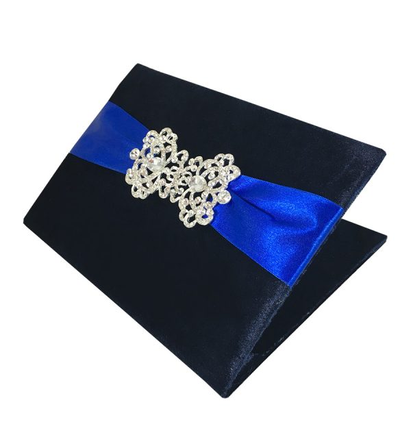 velvet invitation folio