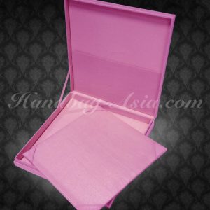 pink boxed wedding invitations