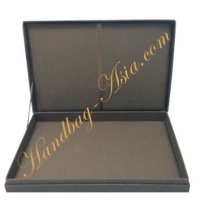 Chocolate brown wedding boxes for invitations
