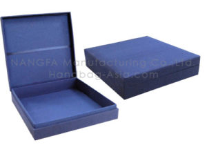 navy blue wedding box