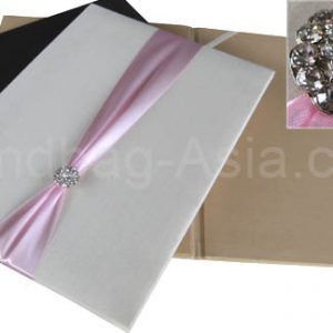 Embellished wedding folder