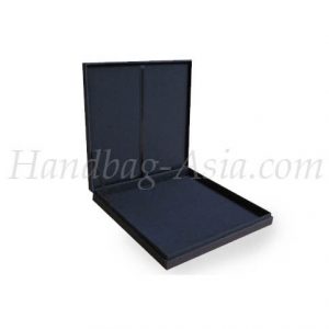 plain black wedding invitation box