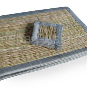 Reed coaster and placemats