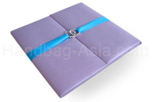 luxury orchid wedding invitation folder for wholesale