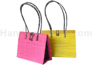 medium size Thai Bamboo Handbag