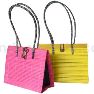 medium size Thai Bamboo Handbag