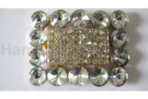 Quality crystal buckle and brooches