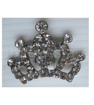 small silver rhinestone crown