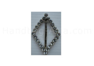 silver rhombus buckle