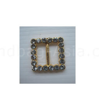 Golden Square Shaped Buckle