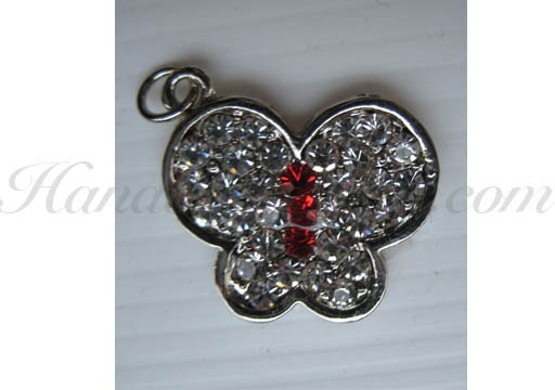 butterfly crystal hanger