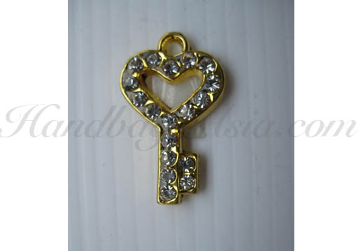 crystal key hanger for embellishment and key chains
