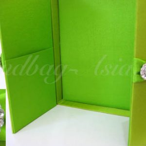 Chartreuse Wedding Box For Invitation Cards