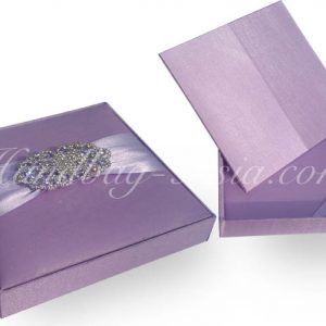 embellished wedding invitation box