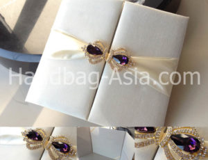 Couture Silk Pocket Fold For Wedding Cards
