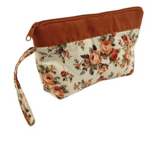 printed cotton cosmetic bag from Thailand