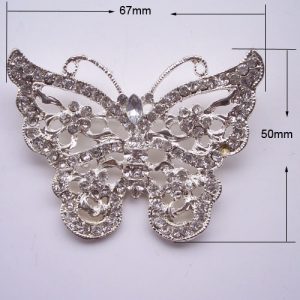 Large butterfly brooch