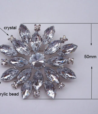 Star Crystal Brooches