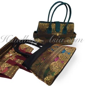 Traditional Thai silk ladies bags