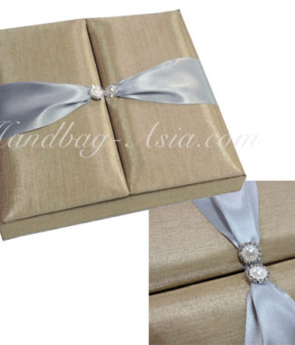 embellished wedding invitation boxes