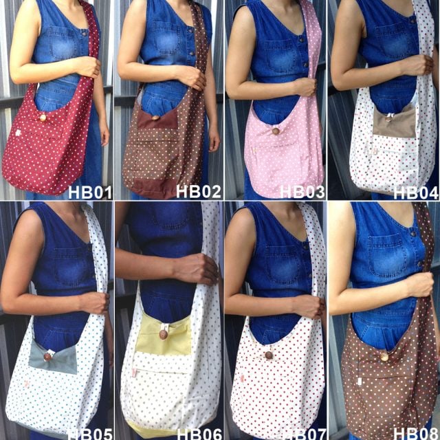 cotton hobo bags