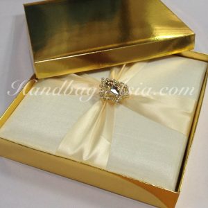 Golden mailing box