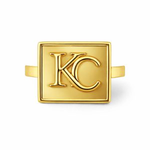 Gold Plated Embossed Logo Metal Pin Badge